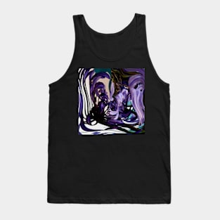 Stocksom Agapanthas Swirl Tank Top